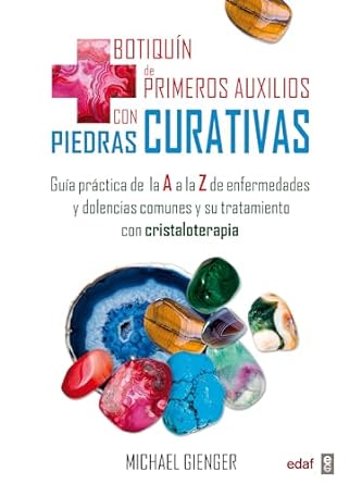 Botiquín de primeros auxilios con piedras curativas